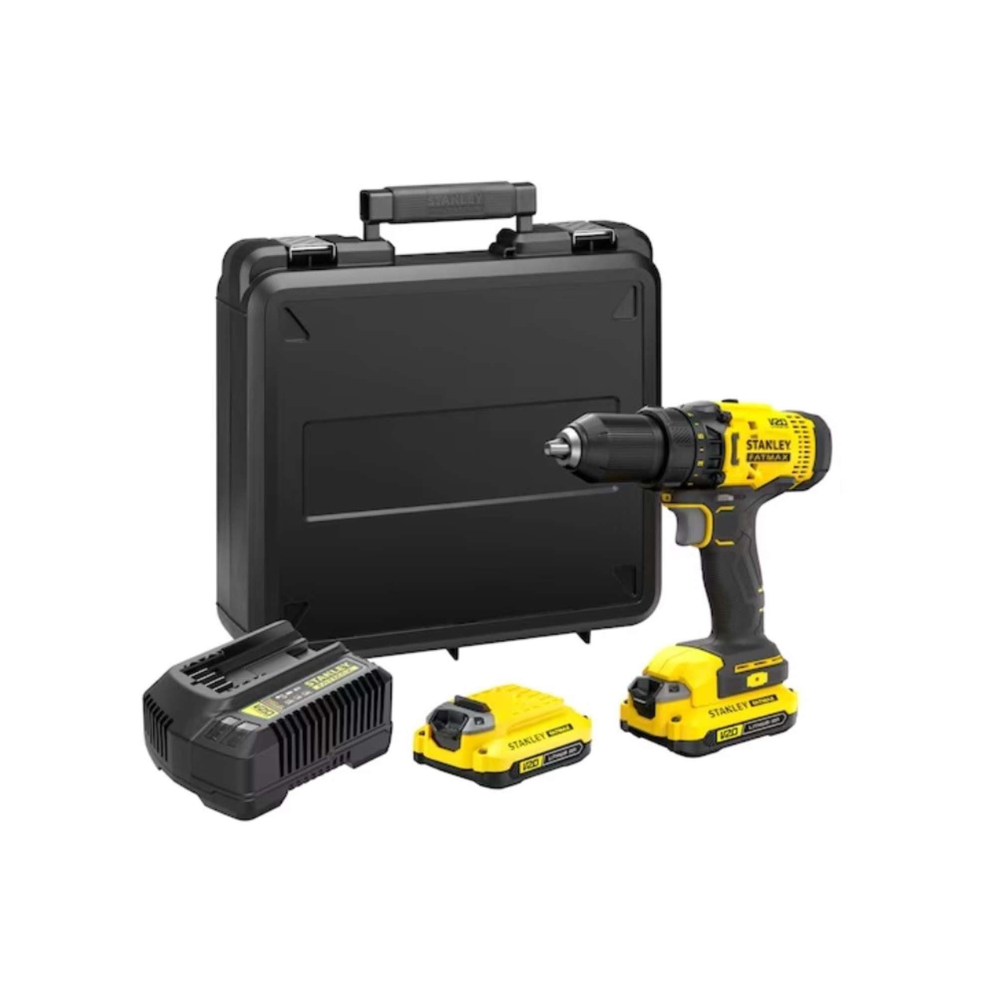 V20 18V Drill Driver - Stanley SFMCD700C2K-QW