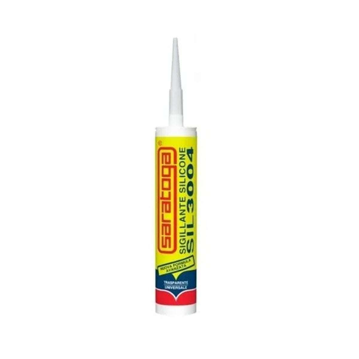 Trasparent ACETIC Silicone UNIVERSAL 280ml - Saratoga 85405001