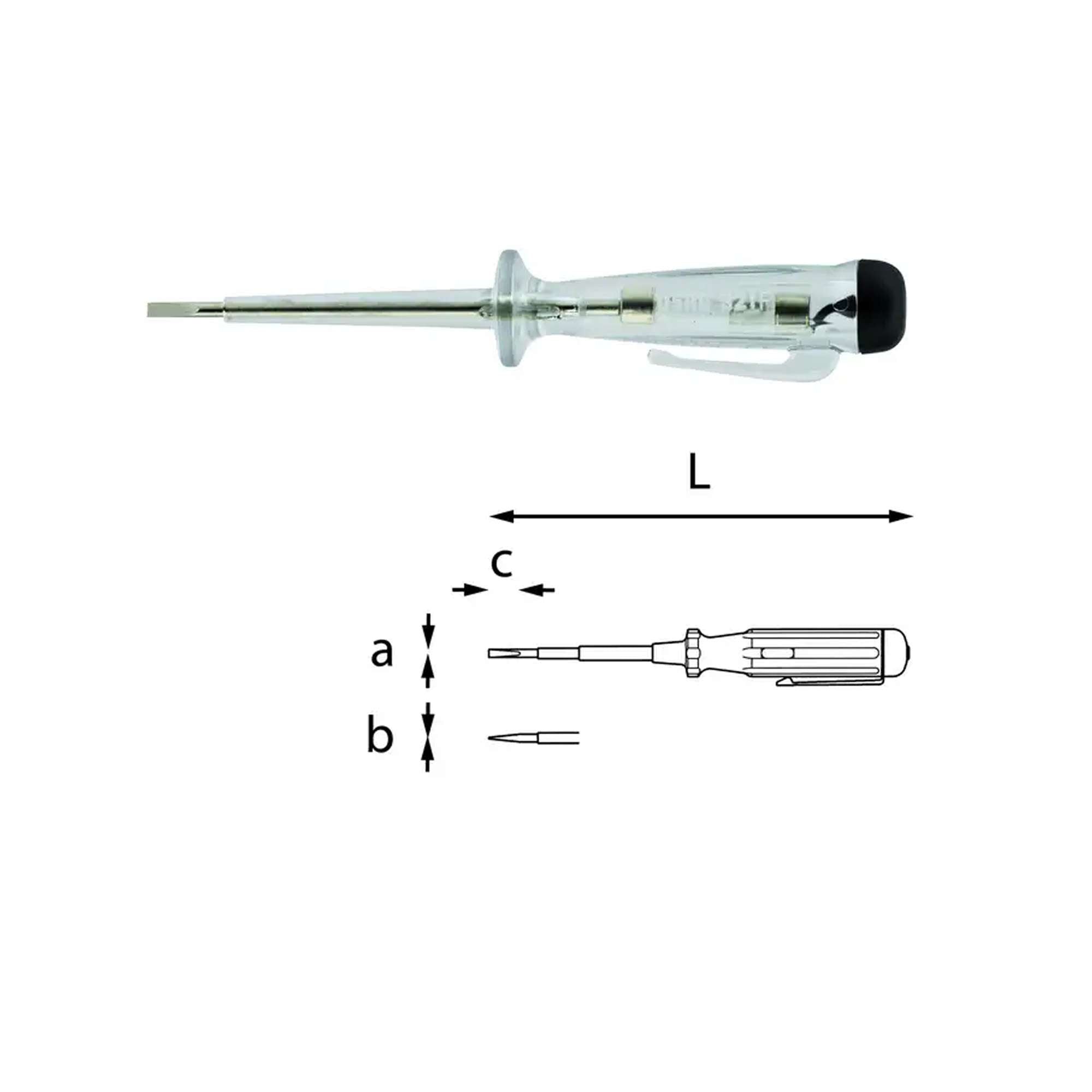 Screwdriver phase finder 110/250V- Usag 321 F U03210005