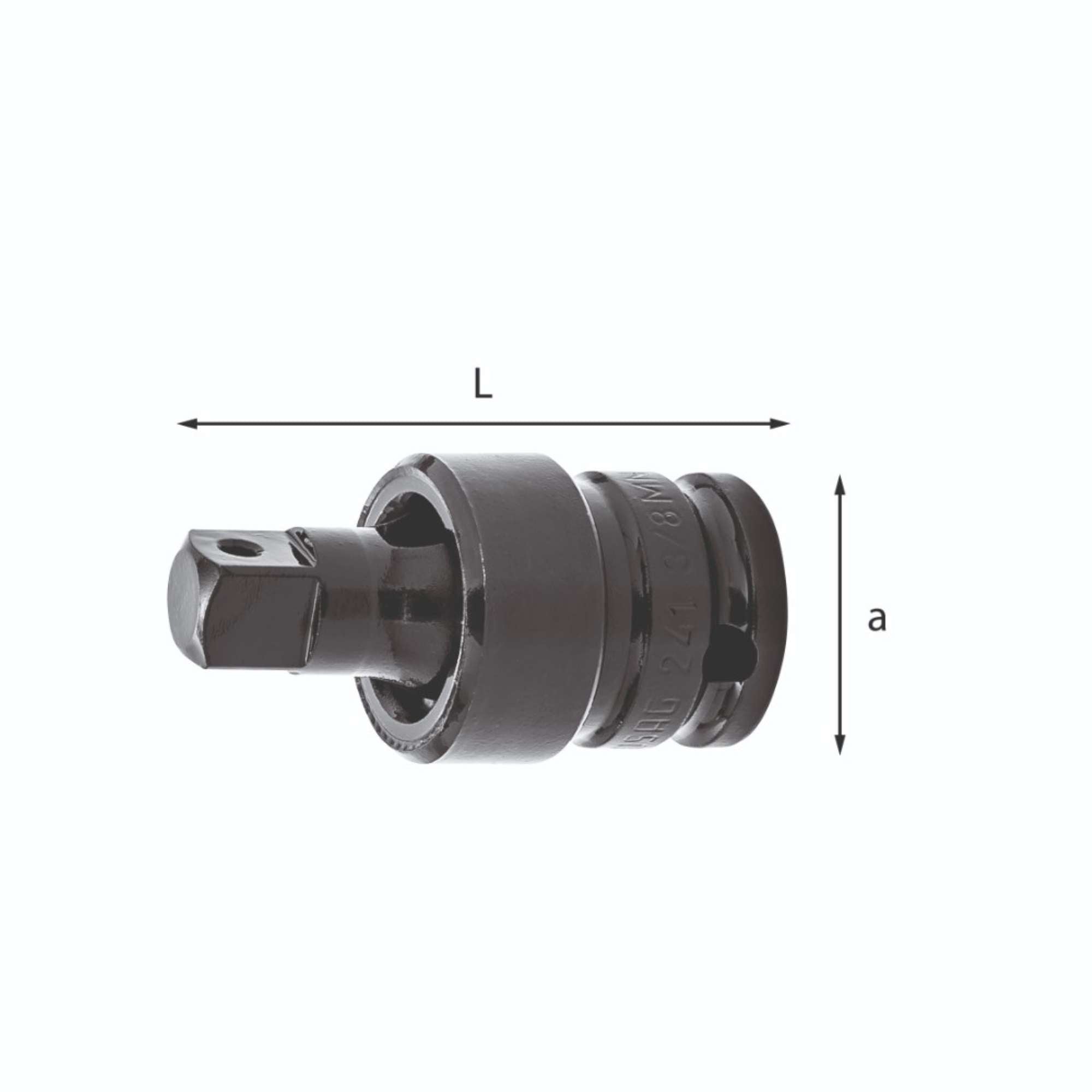 3/8' Machine Cardan Joint - Usag 241 3/8 MN U02410403