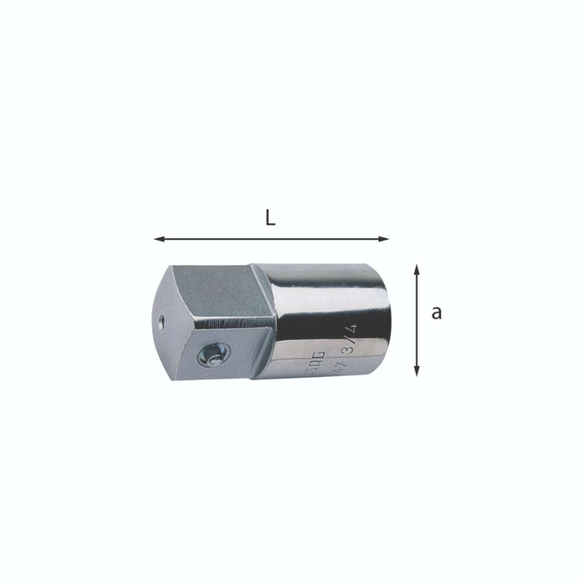 Compass augmentation fitting - Usag 247 1/2' U02470001