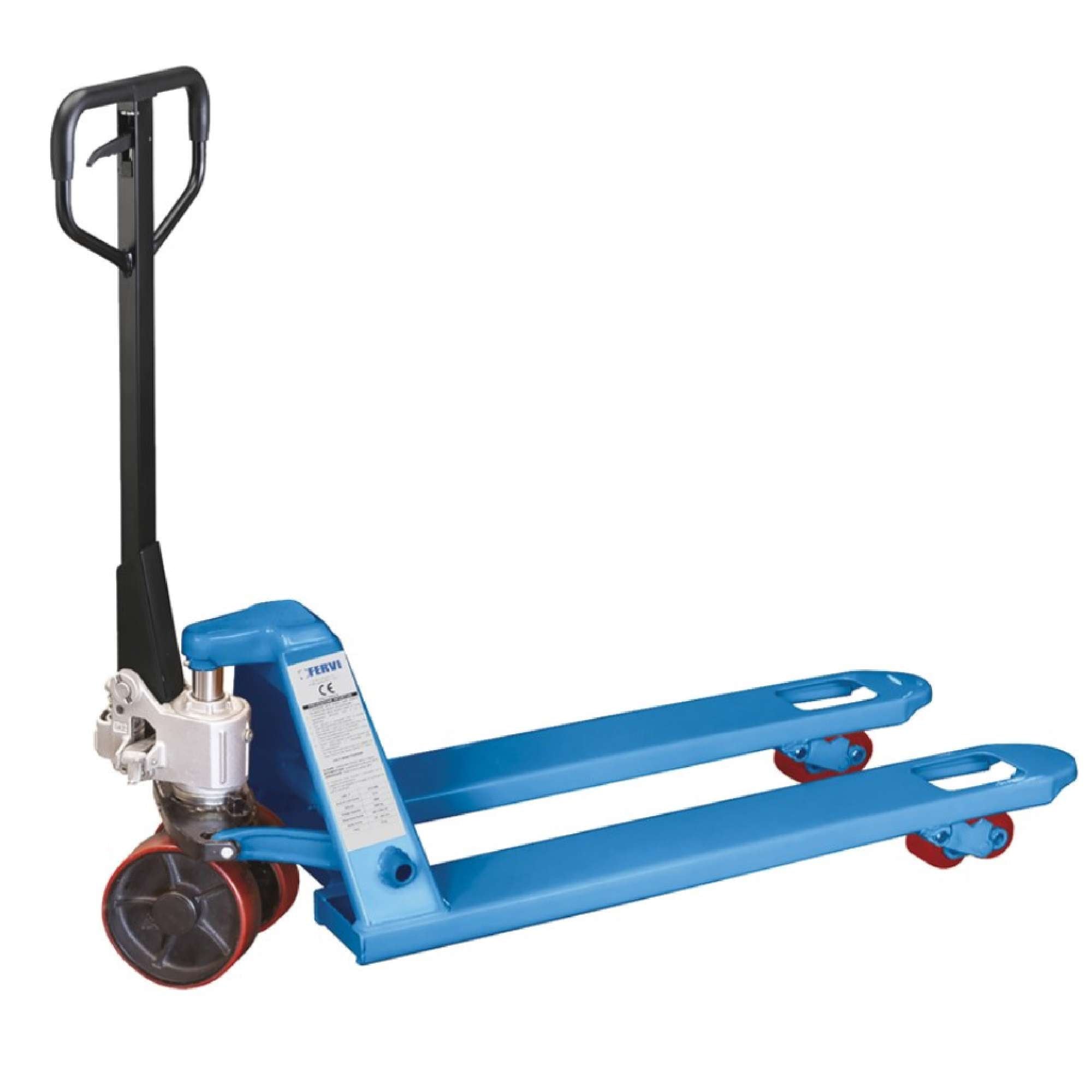 Hand pallet truck with double wheel 2500kg - Fervi 0028