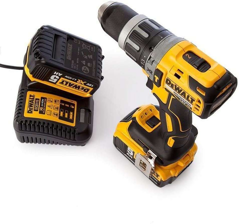 Dewalt Impact Drill Driver 18V 5Ah Double Battery DCD796P2-QW