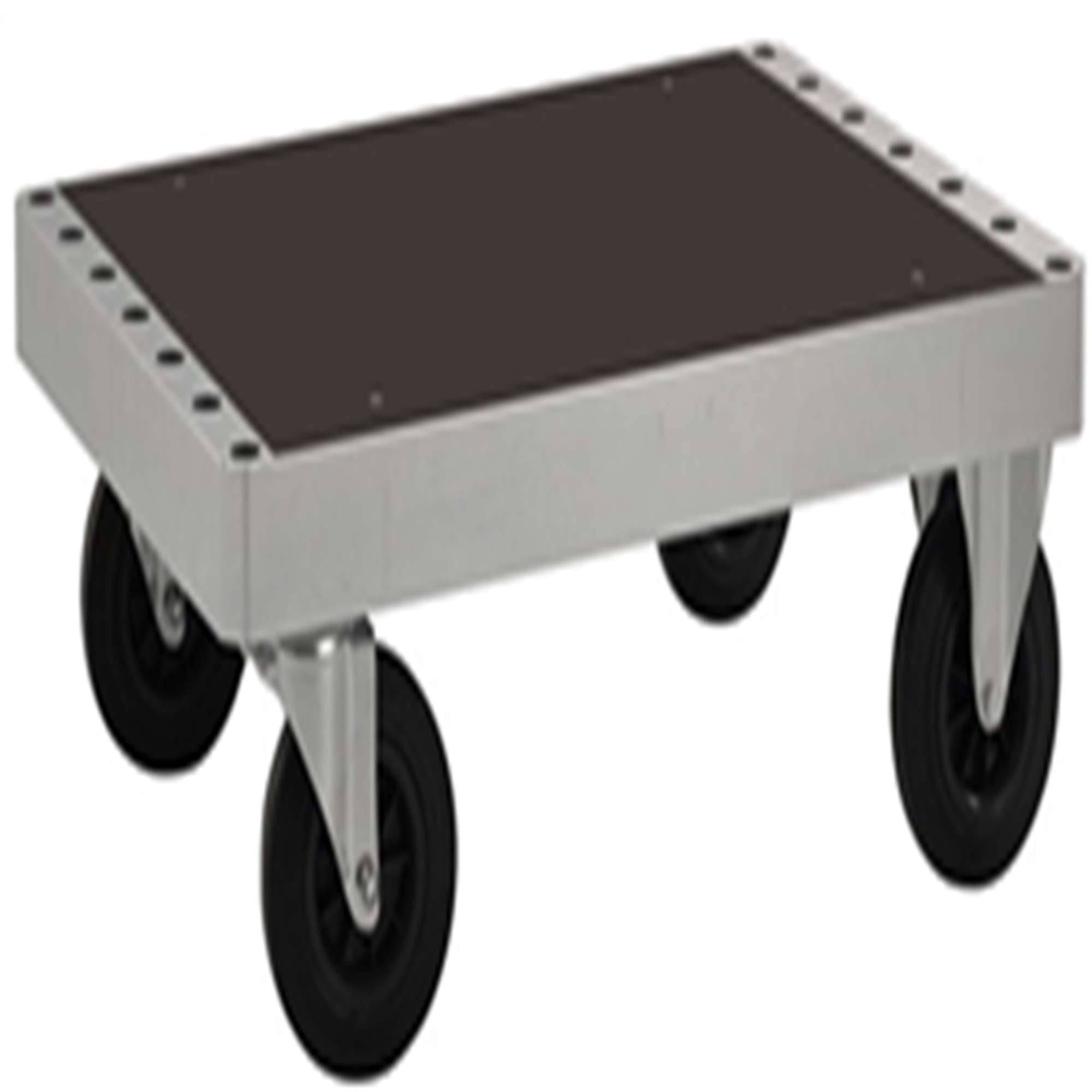 Platform trolley with 2 fixed 2 swivel, LxWxH (mm) 1200x800x300 - Kongamek