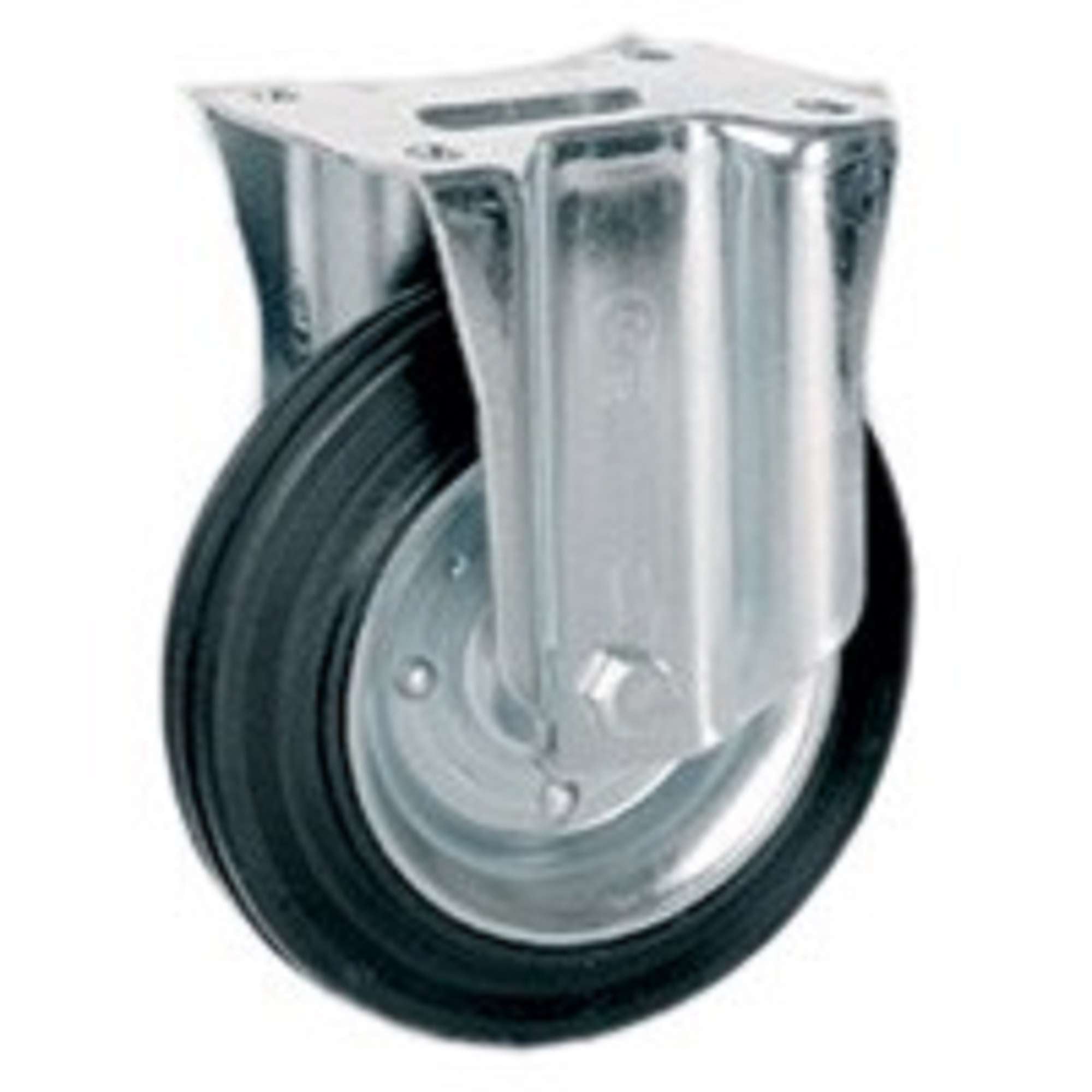 Standard rubber wheels with fixed support - Tellure Rota