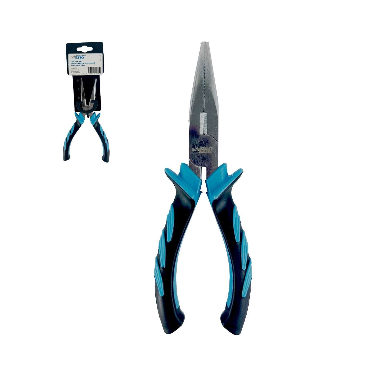 Snipe nose plier anti-slip ergonomic handle - UM 30 PB(15-17)