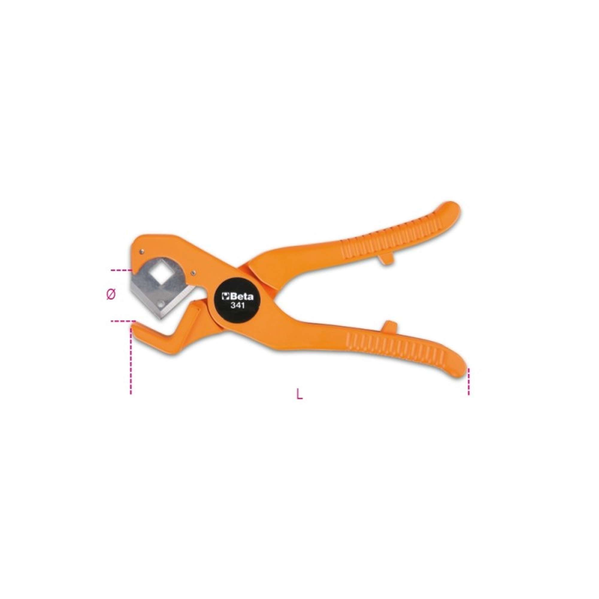 Pipe Cutter for plastic material D.025 3410001 BETA 341