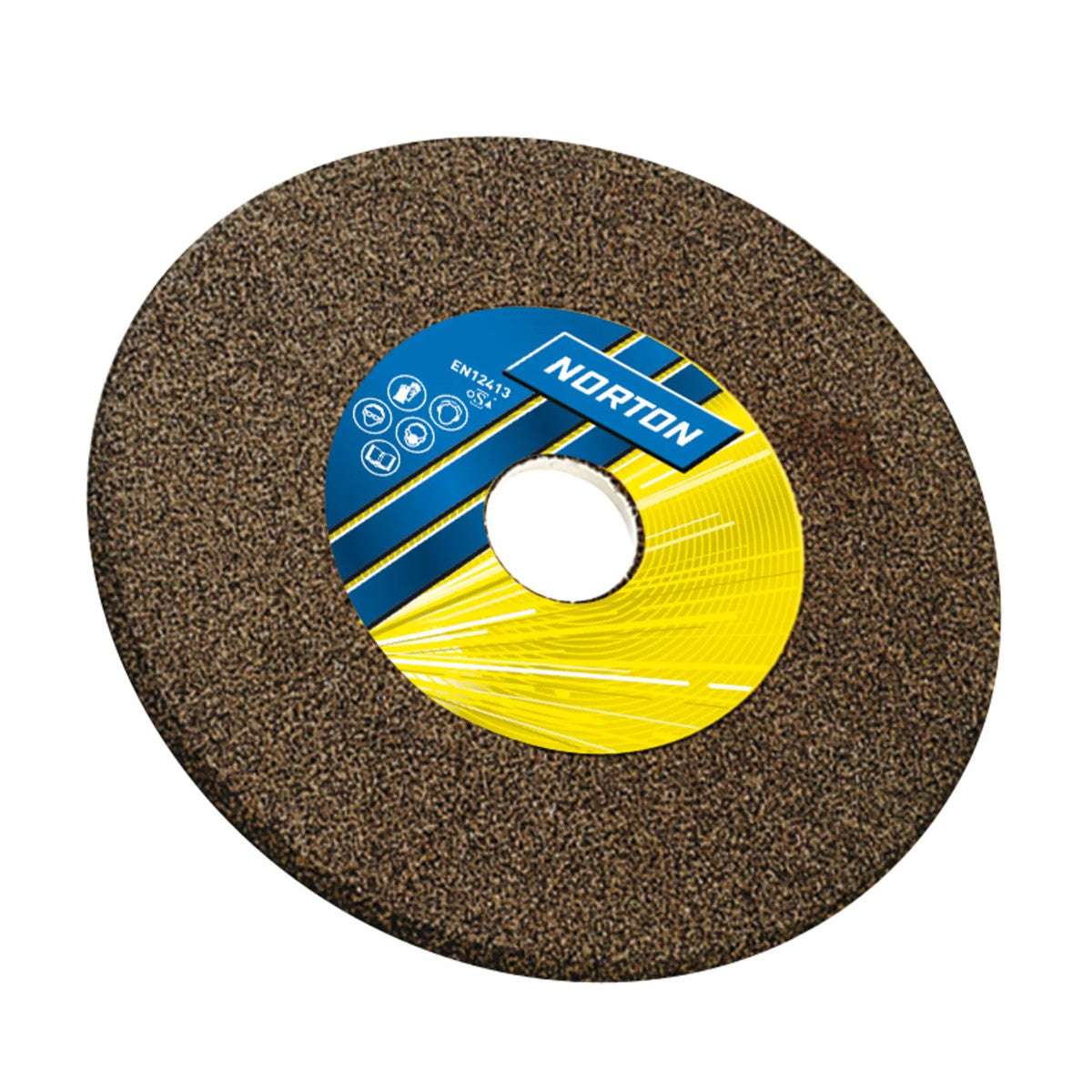 Grinding wheel, 250x32x32 mm, specification A24QVS F.01 - Norton