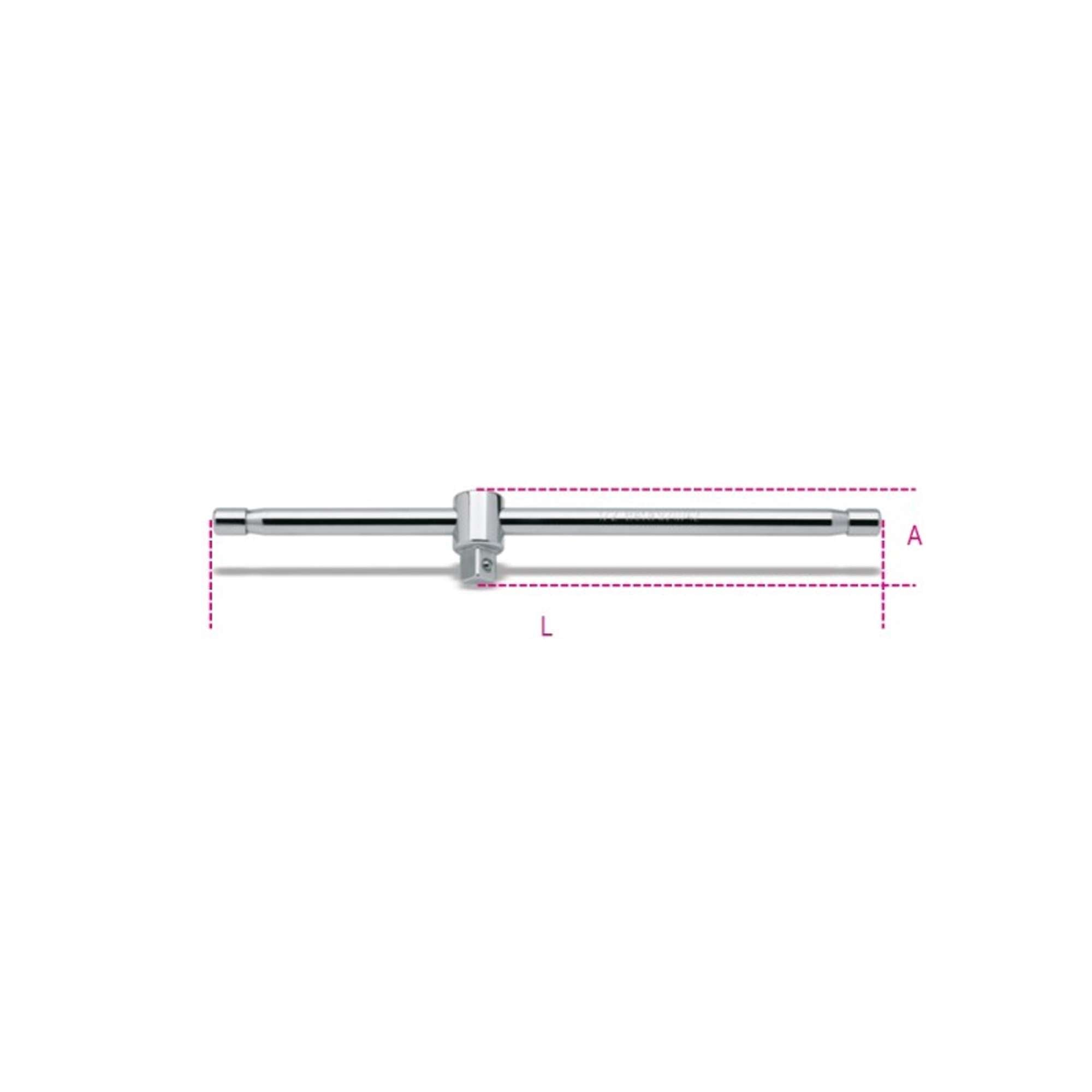 1/2 drive sliding T handle L.305mm - 920/42 Beta