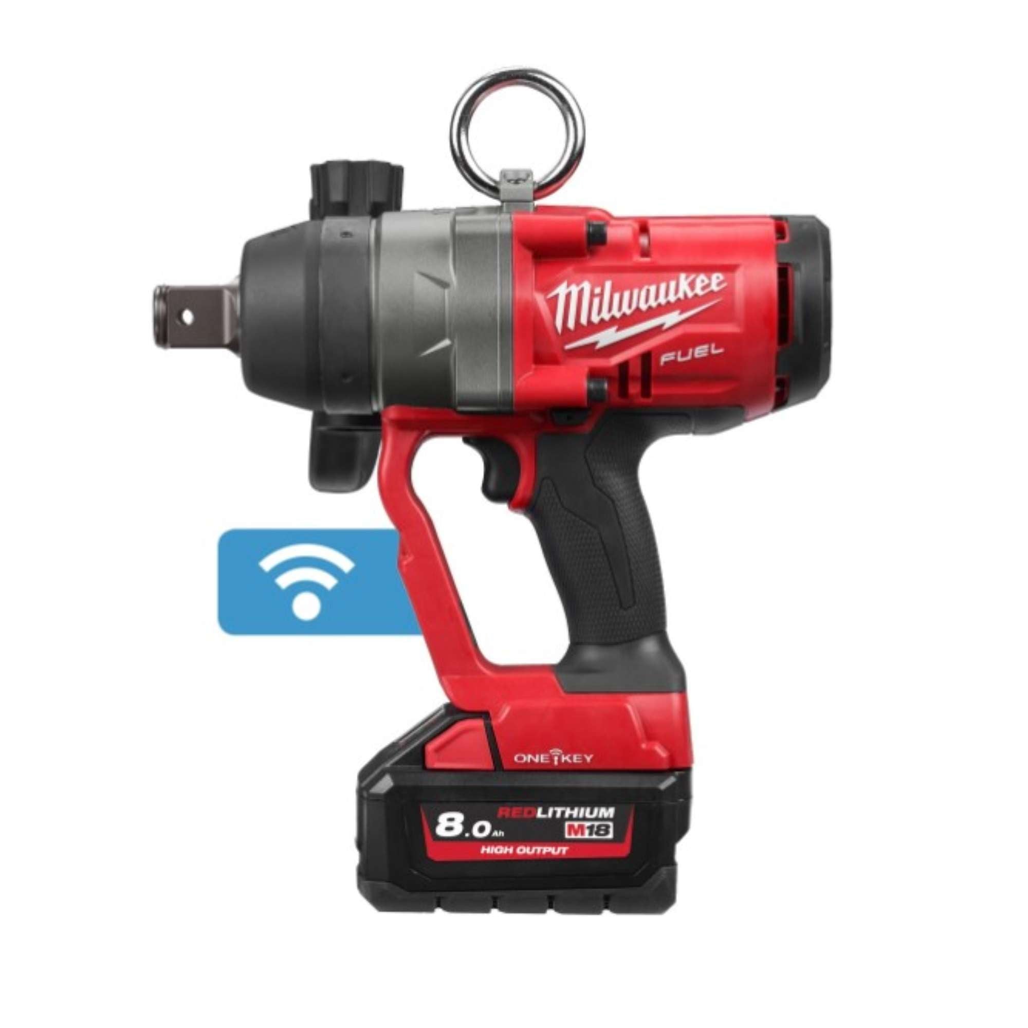 High Torque Impact Wrench 1' 2036Nm + 2B 8.0Ah Milwaukee 4933459733