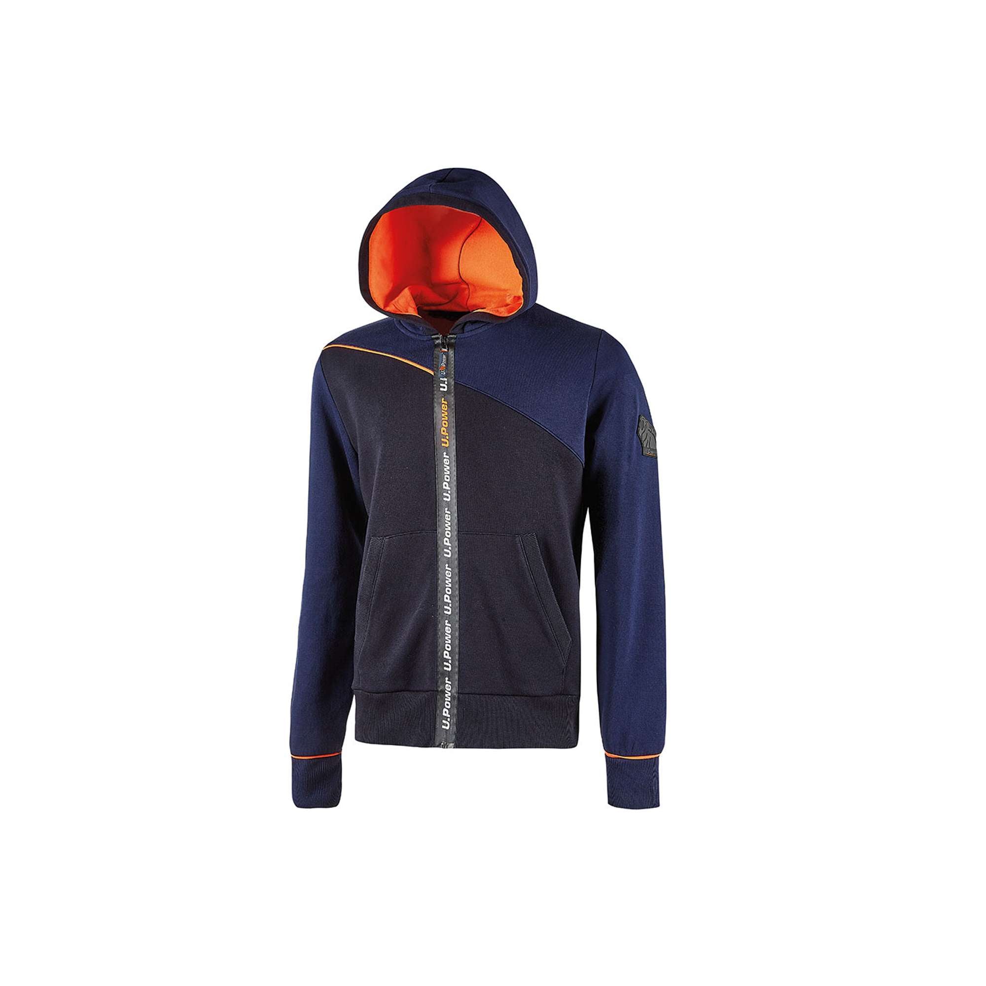 Waterproof Men's Work Sweatshirt - Deep Blue U-Power JUPITER