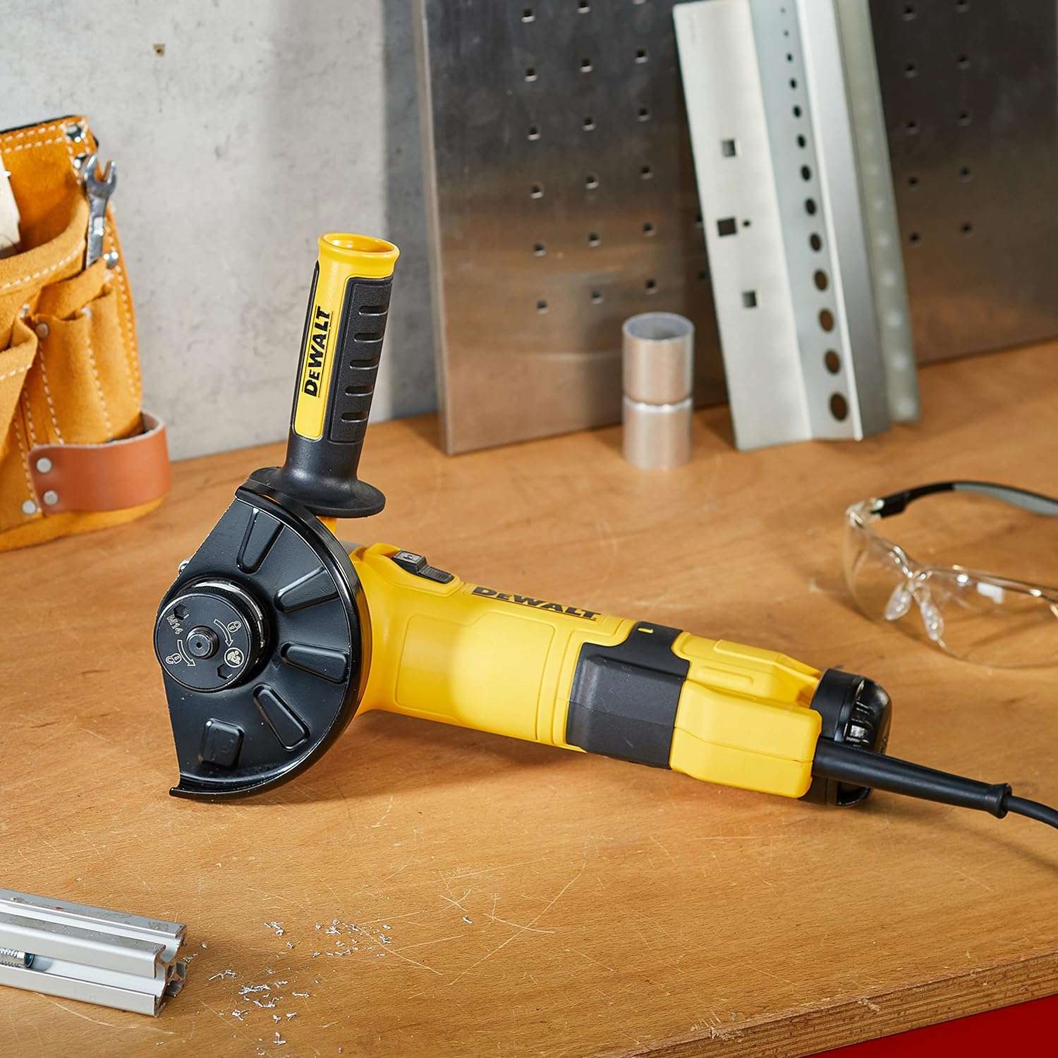 Angle grinder 125mm 1500W Electronic No-Volt - Dewalt DWE4257-QS