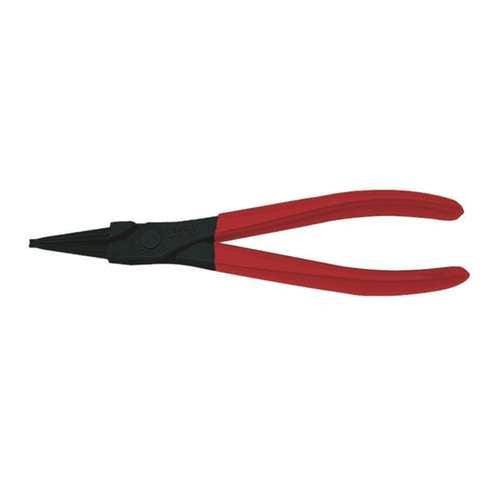 L. 140mm Pliers with straight nose for internal circlips 12-25mm - Usag 127 N