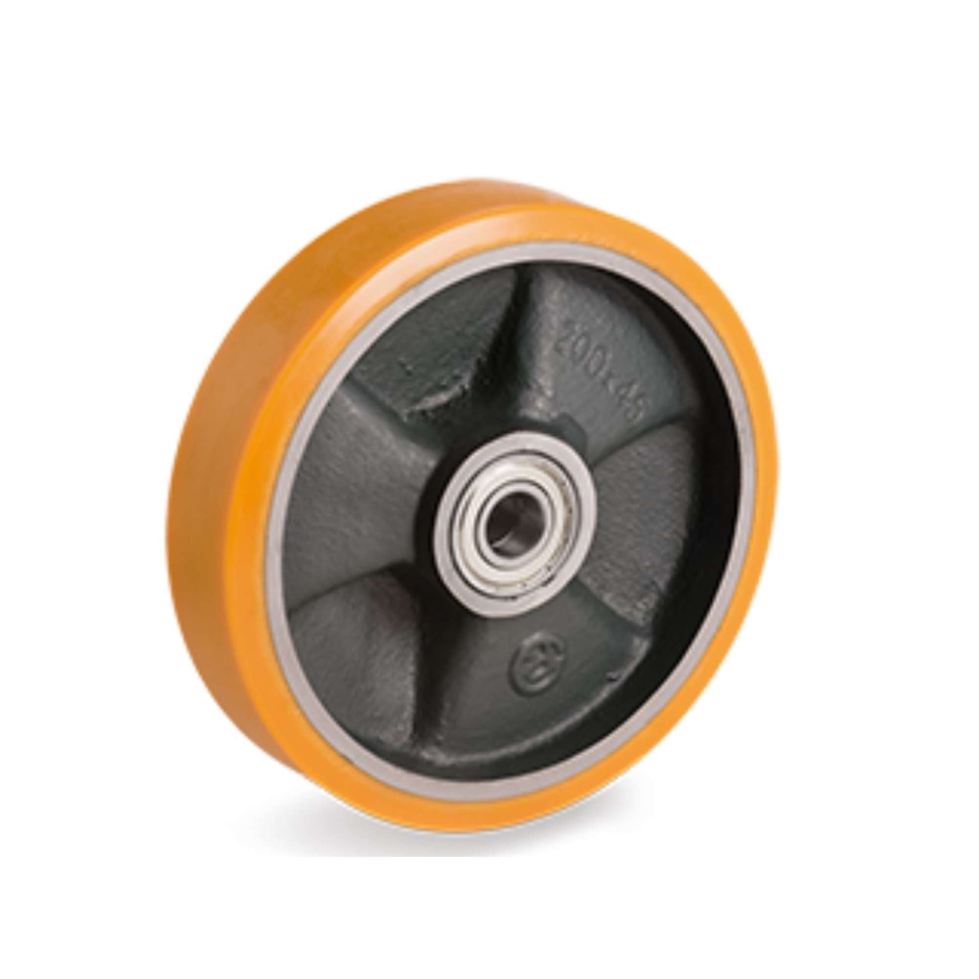 Polyurethane wheel and aluminum core - Tellure Rota 652101